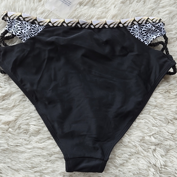 Swimsuits For All Other - NWT Ashley Graham × Swimsuits For All Hi-Rise Open-side Bikini Bottom US 8